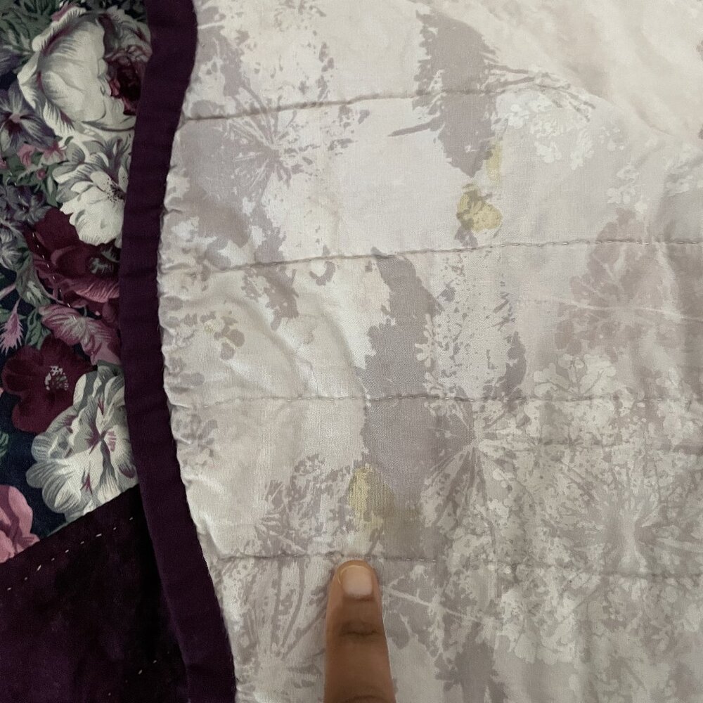Heirloom Hand Stitched Amish Quilt, Stunning Vintage Heritage, Antique XL King - Picture 14 of 16